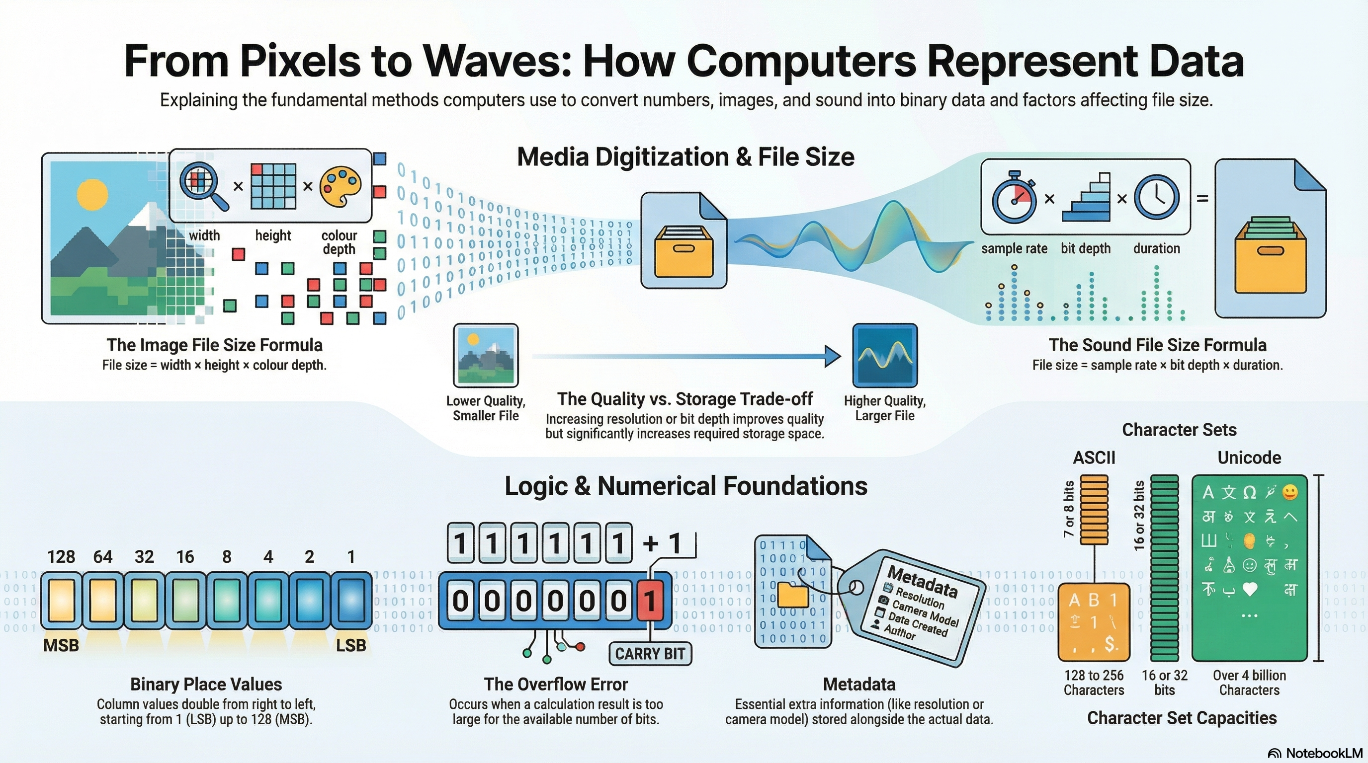 Data Storage infographic